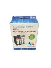 Dataproducts Black/C/M/Y  XL Ink Cartridges - for Canon PGI-280XL/CLI-281XL NEW picture