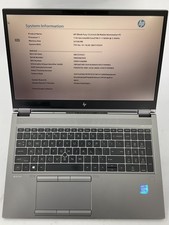 HP Zbook Fury G8 15.6