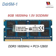 Kingston 8GB SO-DIMM DDR3 1600MHz PC3-12800 Laptop NB Memory RAM 1.5V KVR16S11/8 picture