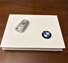 BMW Welcome Chrome Metal Key Fob Style USB Thumb Flash Drive In Box picture