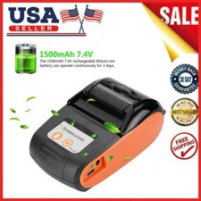 GOOJPRT PT-210 Portable Thermal Printer Handheld 58mm Receipt Printer O8U8 picture