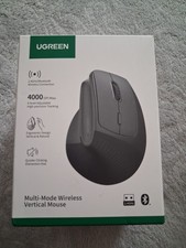 UGREEN M571P Wireless Vertical Mouse 4000 DPI Silent Ergonomic Bluetooth USB picture