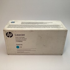 HP 507A CE401YC Cyan LaserJet Toner Cartridge - M551 M575 M570 Printers 11/2021 picture