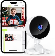 Indoor Security Camera for Baby Monitor, Home & Pets, 2.4GHz Wi-Fi picture