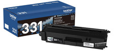 Brother TN331BK Black Toner Genuine OEM Standard Yield 2500 Pages New picture
