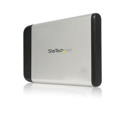 NEW StarTech SAT2510U2 Silver 2.5-in USB 2.0 External SATA Hard Drive Enclosure picture