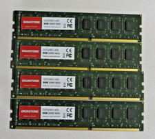 32GB Kit 4x8GB DDR3 1600MHz PC3-12800 Desktop RAM Gigastone GSTD38G1600 Quad picture