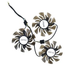 3pcs/set Cooler Fan GTX970-4GD5 GTX1070 for ZOTAC GTX1060-6GD5 83mm 4pin VGA picture