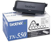 Genuine Brother TN-550 Black Toner Cartridge OEM 3500 Page Yield (New In Box) picture