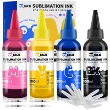 Printers Jack 400ML Sublimation Ink for Supertank 15000 C88 C88+ WF7720 ET272... picture