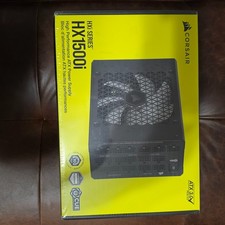 Corsair HX1500i 1500W Fully Modular ATX Power Unit, Black,    Brand New unopened picture