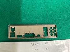 ASUS IO SHIELD for ASUS Z170E  , Z170-E , ORIGINAL ONE - CLASS-A , METAL  picture
