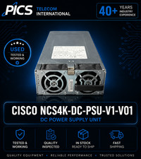 CISCO NCS4K-DC-PSU-V1-V01 Power Module DC System Unit 1750 Watts; WOPUAESAA picture