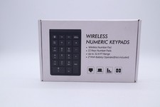 Foloda Wireless Number Pads Numeric Keypad Numpad 22 Keys Portable 2.4 GHz NEW picture