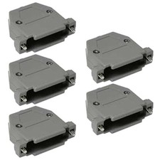 5 Pcs Plastic Hood For DB25 D-SUB 25 Pin RS232 Serial Solder Cup Connector picture