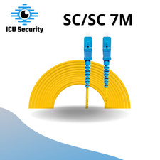 Fiber Optic Patch 7M Single Mode SC/UPC to SC/UPC Simplex OS1/OS2 9/125µm 1.25mm picture