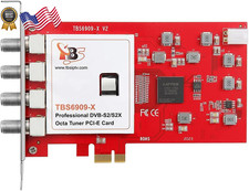 Tuner PCI Express Digital Satellite TV Card for Live TV 6909X DVB-S/ S2/ S2X 8 picture