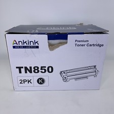 Ankink TN850  Toner Cartridge 2 Pack Black New Brother Compatible picture