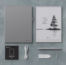 viwoods AiPaper Touchscreen Electronic Paper Tablet Gray USB-C picture