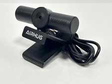AIRHUG 2K Webcam with Microphones USB Plug and Play Privacy Cover for PC Laptop picture