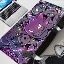Pikachu Gengar Large Anime Gaming Mouse Pad Keyboard Desk Mat Laptop PC Gamer picture
