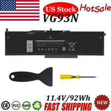 92Wh Battery VG93N for Dell Latitude 5580 5591 Precision 3520 3530 M3520 M3530 picture