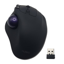 Nulea M511 Wireless Trackball Mouse, Rechargeable Ergonomic Thumb-Control Mouse picture
