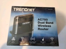 New Trendnet TEW-810DR AC 750 Dual Band Wireless Router - WiFi Brand New picture