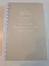 Digital Research CP/M Plus User's Guide Programmer's Guide System Guide 1983 VTG picture