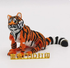 3D printed movable tiger joint figurine colorful tiger medium size 25CM picture