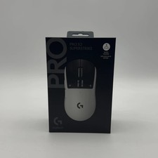 New Logitech PRO X2 SUPERSTRIKE 910-007700 Wireless Mouse Lunar Eclipse  picture