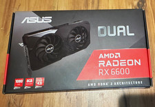 ASUS Dual AMD Radeon RX 6600 8GB PCIe 4.0 Graphics Card HDMI/DP picture