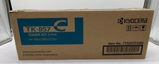 Genuine Kyocera TK857C (TK-857C) Cyan Toner Cartridge Kit, OEM picture
