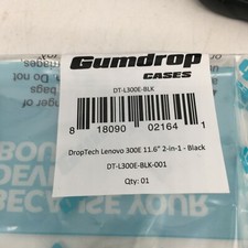 Gumdrop Droptech Lenovo Black Convertible PC Laptop Cases Size 11.6 Inch picture