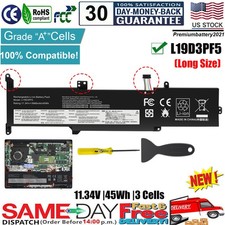 ✅New L19D3PF5 L19L3PF5 L19C3PF7 battery for Lenovo IdeaPad 3-14ADA05 3-14ARE05 picture