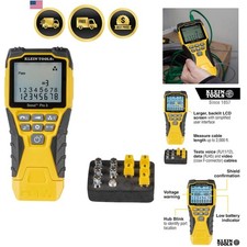 Cable Tester Kit for Ethernet Data Coax Video Phone Locates Faults Meters picture