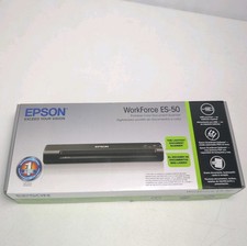 NIB Genuine EPSON WorkForce ES-50 Portable Color Document Scanner Brand New picture