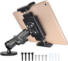Heavy-Duty Tablet Mount, Aluminum Arm, Screw-Locked Holder picture