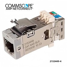 COMMSCOPE AMC-3602A 2153449-4 CAT 6A AMP-TWIST Modular Jack Shielded （5pcs） picture