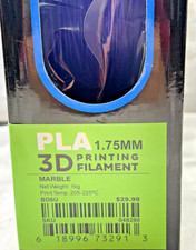 Inland PLA+ Plus 3D Printer Filament 1.75mm 1KG 2.2lbs Spool Blue Printing NEW picture