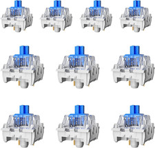 ZhouWang 72PCS Blue Click Switch,Clicker for 3D Prints 、Gaming Keyboards. picture