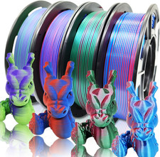 Reprapper 4X 250G Color Pack, Dual Color Filament Coextrusion PLA Filament 1.75M picture