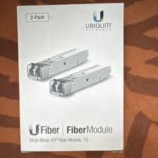 Ubiquiti Networks U Fiber UF-MM-1G 1G Multi-Mode SFP LC Module 2-Pack picture