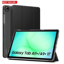 Tablet Case Slim Fit 11 In Black Protective Corner Cover Kickstand Design picture