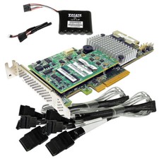 LSI Cisco UCS-RAID9271CV-8i V05 +1GB Cache Module +BBU +2x SAS/SATA Cable LP picture