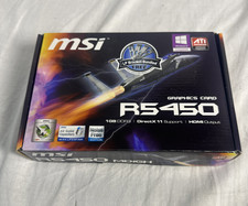 ATI Radeon MSI RS450 1GB DDR3 HDMI DirectX 11 Graphics Card  NEW IN BOX picture