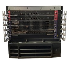 HPE JC654A 12504 AC Switch Chassis 2X LST2MRPNC1 2x LST2XP32REC1 1x LST1G48LEC1 picture
