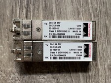 Cisco GbE SX SFP GLC-SX-MM 30-1301-02 Lot of 2 picture