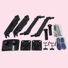 HUANUO Dual Monitor Stand Desk Mount Arms 13-35