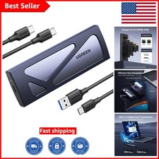Durable Aluminum 10Gbps USB C SSD Enclosure - Fast Data Transfer, Tool-Free picture